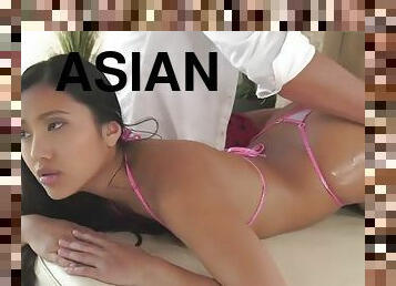 asiatisk, storatuttar, utomhus, anal, avsugning, cumshot, hardcore, fingerknull, thailändsk, brunett