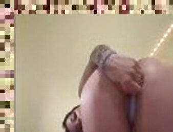 Teen Almost Caught Leaked Strip Tease