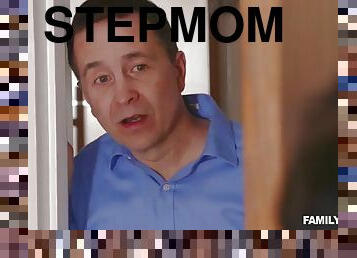 Stepmommy yasmin scott fucks stepson to quivering orgasm
