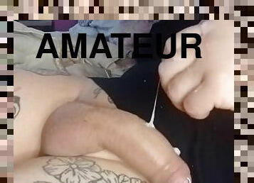 chatte-pussy, amateur, fellation, maison, ejaculation-interne, couple, ejaculation, sperme, cocu, bisexuels