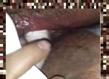 Nada más delicioso que masturbarme con lechita recién ordeñada