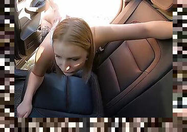 Teen slut wanted to fuck on the road!