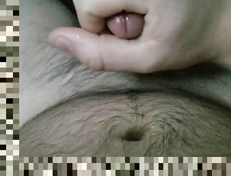 Jerking on my belly