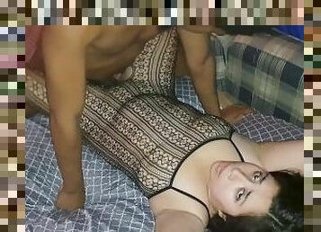 isteri, amateur, hitam, awek-perempuan, merangkap, cuckold, femdom