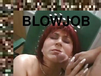 Redhead moms hanjob blowjob