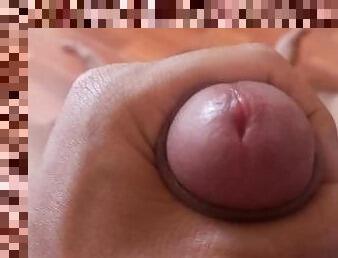 masturbation, amateur, ejaculation-sur-le-corps, énorme-bite, gay, branlette, sperme, solo, bite