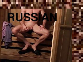 en-plein-air, russe, amateur, ejaculation-sur-le-corps, gay, sauna, solo, musclé, hôtel