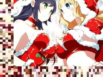 Christmas party stepsisters got exited for special gift anime hentai uncensored cartoon