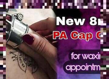 New Chastity Cap Cage Fitting Demo! Femdom Female Domination BDSM Bondage Orgasm Denial Milf Real