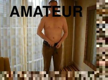 amateur, gay, casting, joufflue, décapage, solo, humiliation