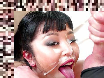 Huge slut Marica Hase loves feeling Harry Walters's cum in her mouth