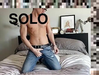 SOUTHERNSTROKES Athletic Twink Aiden Ward Jerks Off Solo