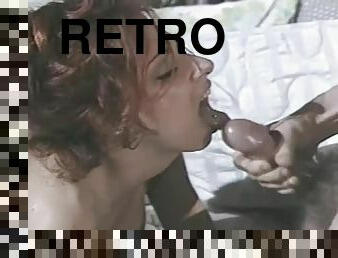 Retro video with horny Patricia Kennedy fucking a guy