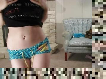 On Camera Ass Shaking With A Very Naughty Teen