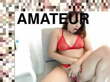 Horny Small Tits Camgirl Masturbation Teasing Solo