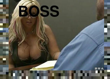 Big dick Boss fuck secretary