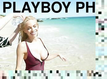 Playboy photo shoot backstage clip with Dani Mathers