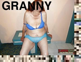 Latinagranny amateur pictures collection video