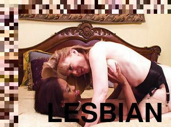It is between the headlines scene where two lesbians engages in cunt eating