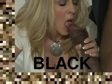 Angela Attison's cunt fucked well by an insatiable black man