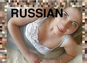 Gorgeous Russian Teen Fucking with All Her Holes