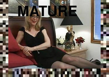 Pornstar icon Nina Hartley is a born cock sucking slut