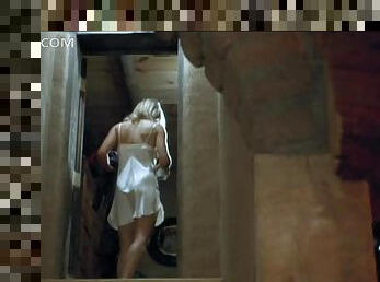 Breathtaking Celeb Jodie Foster Walking Around In a Loose Negligee