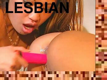 Miko Lee and Charmane Star in a sexy and hot lesbian pussy lick and fuck scene