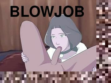 Four Element Trainer (Sex Scenes) Part 1 - Kya's Blowjob By HentaiSexScenes