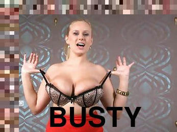 Audrey Argento is a busty blonde who loves to fuck hard
