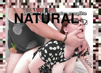 Big Natural Busty Redhead Nerd Fucked Hard - Straight amateur sex with cumin mouth