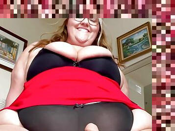 Home wrecking soft dom BBW straps you down