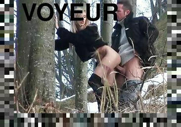 en-plein-air, hardcore, cam, voyeur, sur-le-visage, blonde