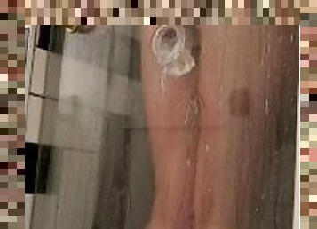 CAUGHT MY GF playing with herself… IN THE SHOWER