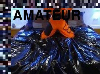 amateur, ejaculation-sur-le-corps, énorme-bite, gay, européenne, euro, motard, fétiche, latex, solo