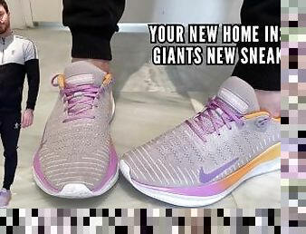 Your new home in giants new sneakers