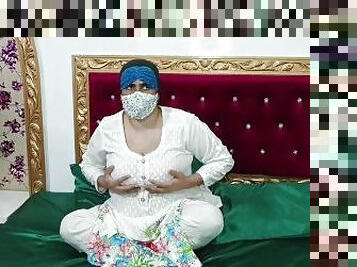 Pakistani Big Boobs Sexy Milf Fucking Pussy With Dildo