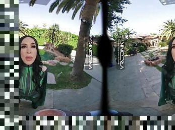 brunette fucking cosplay Hela parody POV in VR Porn