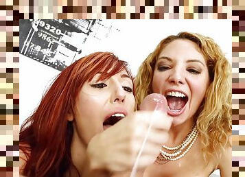 FFM threesome in HD POV with Kiki Daire and Lauren Philips