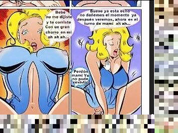 Amiga fantastica, chica de grandes tetas le pidio a su mejor amigo que le metiera la verga, comic hd