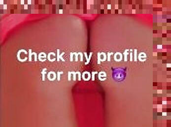 Check my OF page : @miss_lisa_vip ???? Sooo horny! My juicy ass and tits begging for your touch!
