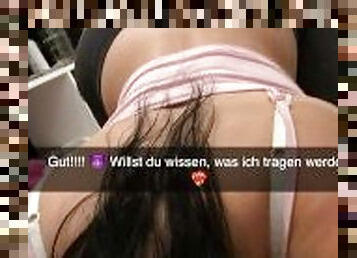 Freund betrgt seine Freundin auf Snapchat und hat sexting mit der Ex-Freundin (Mehr auf Onlyfans)