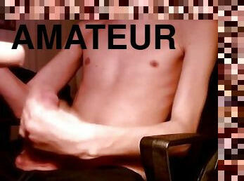 amateur, ejaculation-sur-le-corps, énorme-bite, gay, ejaculation, webcam, solo, bite