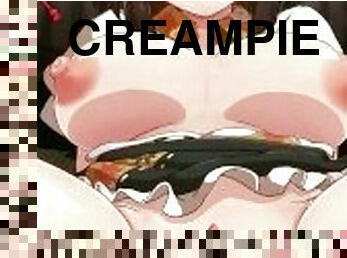 røv, store-patter, amatør, creampie, hentai