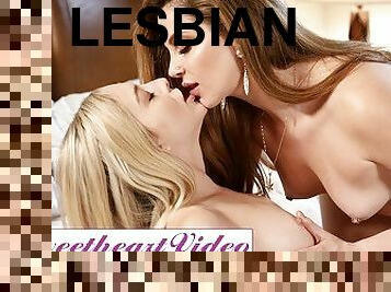 Sweet Heart Video - Hot Lesbian MILF Crystal Taylor Makes Her Move On Cute Teen Lily Larimar