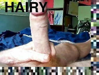 hairyartist toe curling cock edging