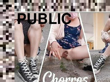 clito, énorme, masturbation, orgasme, public, chatte-pussy, giclée, amateur, ados, doigtage