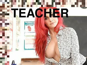 Your teacher is a total slutty tease
