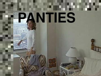 Hot Celeb Jill Clayburgh Dancing In Her White Panties