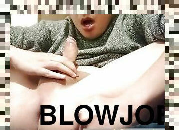 amateur, fellation, ejaculation-sur-le-corps, gay, ejaculation, solo, minet, bite